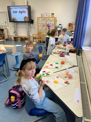 Apfeltag Kindergruppe